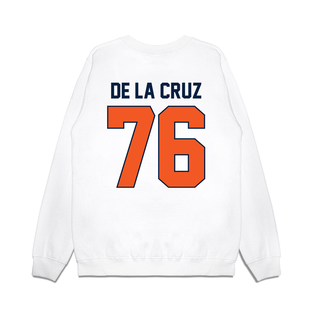 UTEP - NCAA Football : Diego De La Cruz - Vintage Miners Premium Crewneck Sweatshirt-1