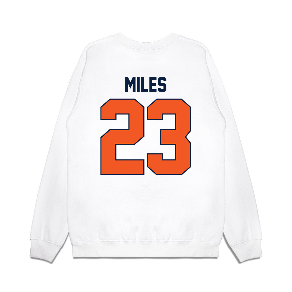 UTEP - NCAA Football : Kaleb Miles - Vintage Miners Premium Crewneck Sweatshirt-1