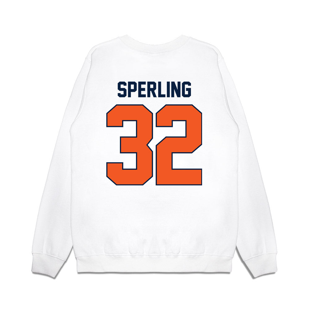 UTEP - NCAA Football : Lamar Sperling - Vintage Miners Premium Crewneck Sweatshirt-1