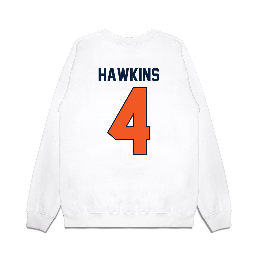 UTEP - NCAA Football : Garrett Hawkins - Vintage Miners Premium Crewneck Sweatshirt-1