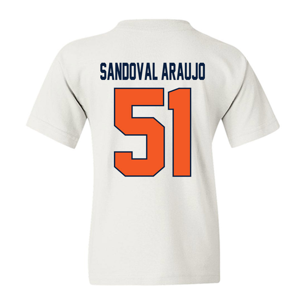UTEP - NCAA Football : Eric Sandoval Araujo - Vintage Miners Youth T-Shirt-1