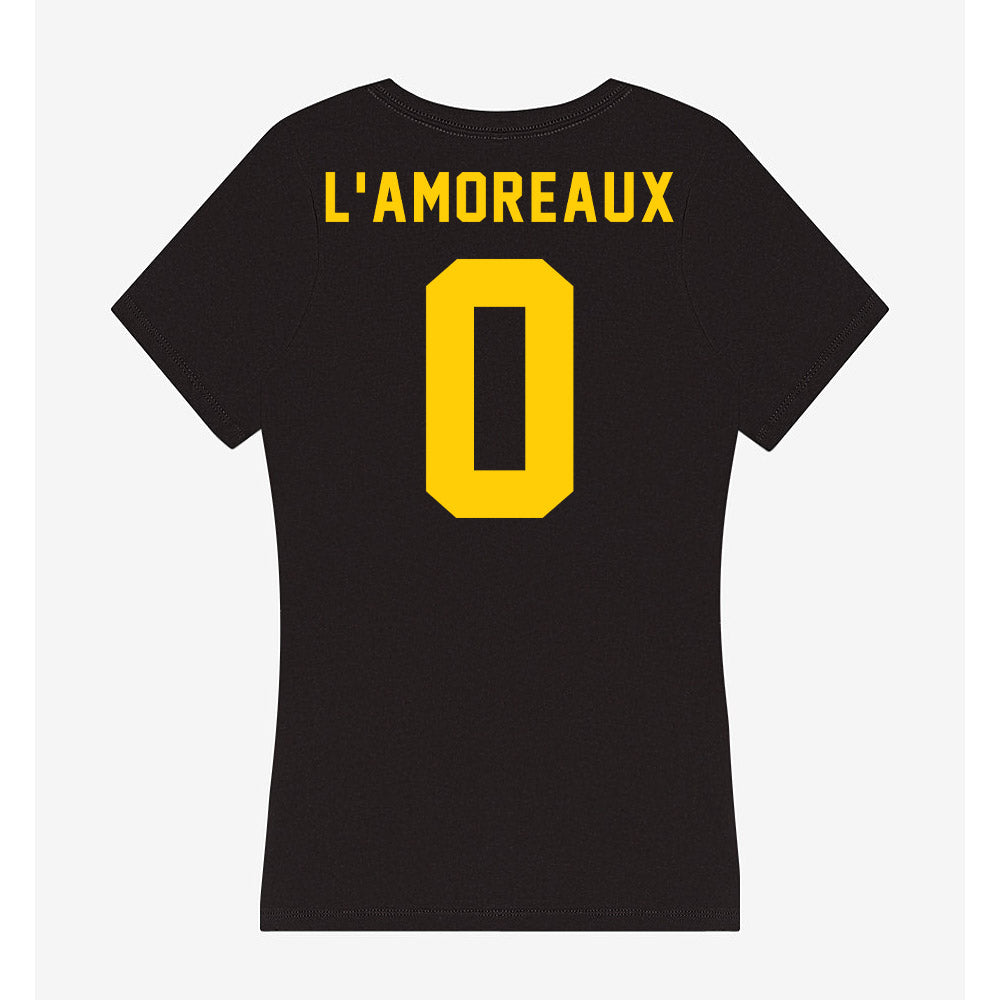 Brockport - NCAA Men's Lacrosse : Luke L'Amoreaux - Women's V-Neck T-Shirt-1