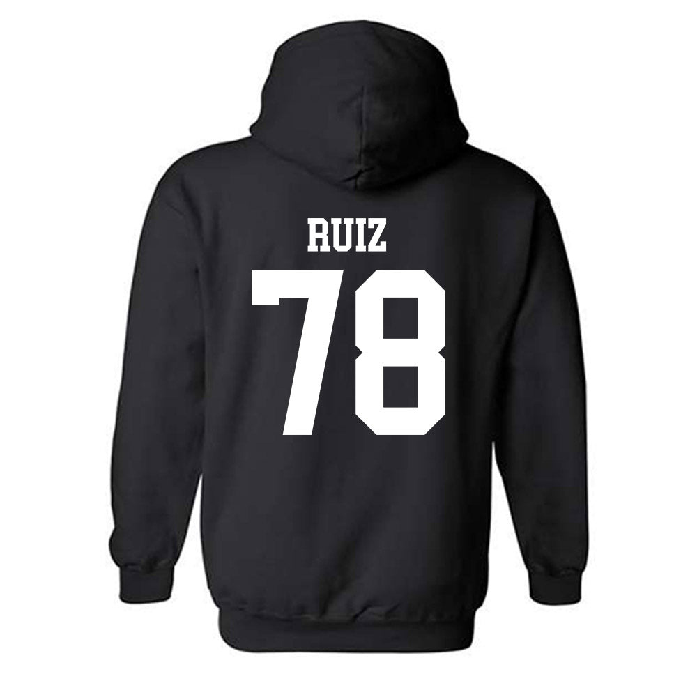 Dakota State - NCAA Football : Uziel Ruiz - Classic Shersey Hooded Sweatshirt-1