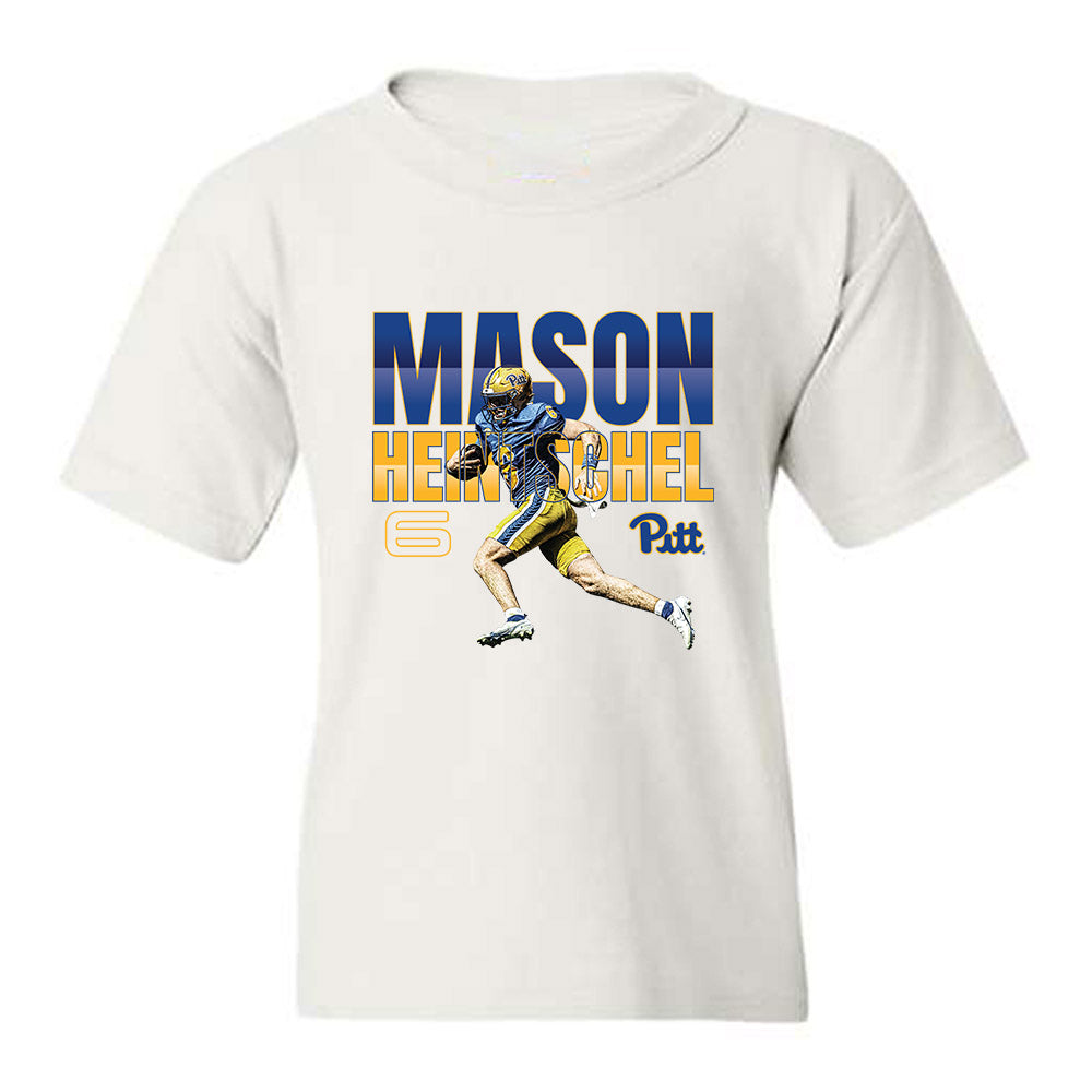 Pittsburgh - NCAA Football : Mason Heintschel - Graphic Tee Youth T-Shirt-0