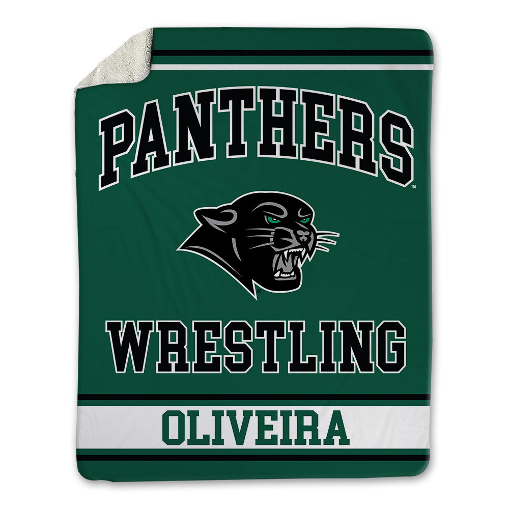 Plymouth State - NCAA Wrestling : Jacob Oliveira - Blanket-0