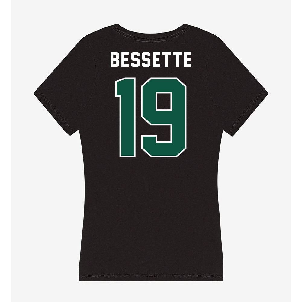 Plymouth State - NCAA Softball : Emily Bessette - Women's V-Neck T-Shirt-1