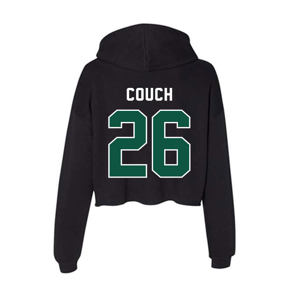 Plymouth State - NCAA Softball : Avery Couch - Women's Crop Fleece Hoodie-1