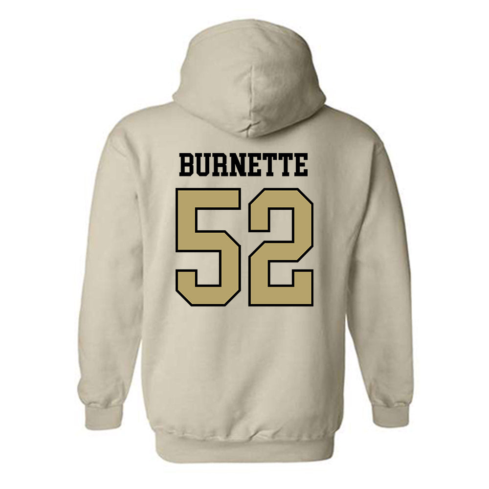 Ferrum - NCAA Football : Maurice Burnette - Classic Shersey Hooded Sweatshirt-1