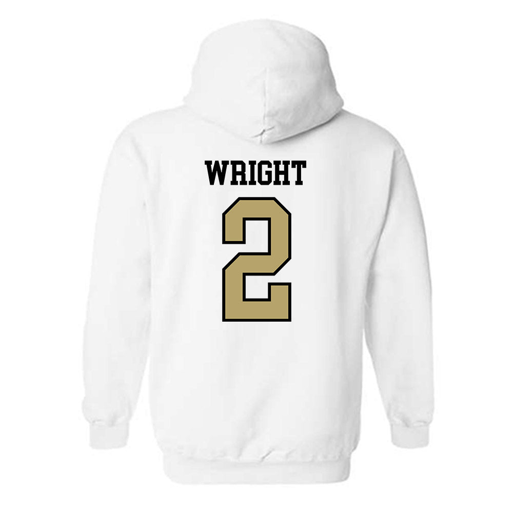 Ferrum - NCAA Football : Naledge Wright - Classic Shersey Hooded Sweatshirt-1