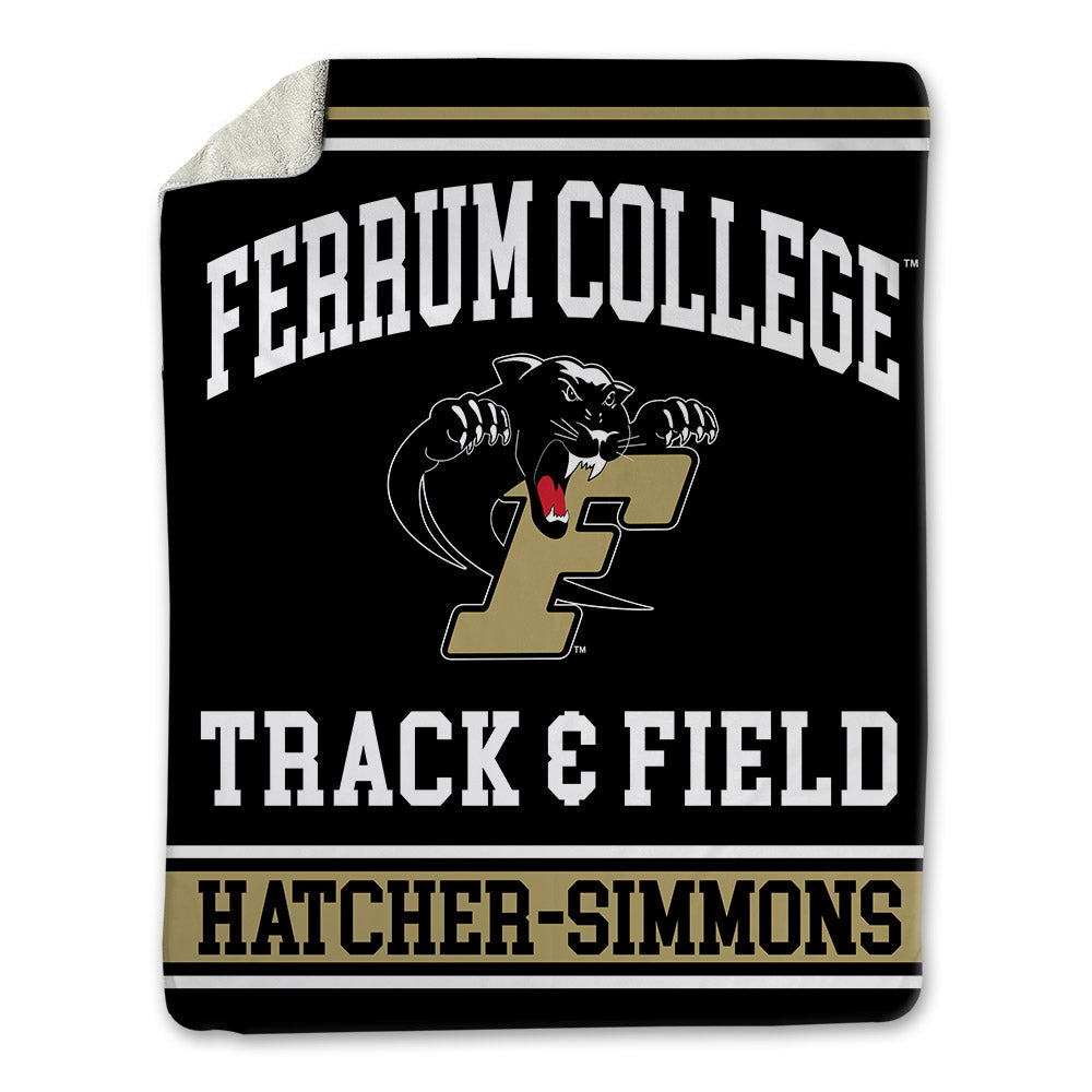 Ferrum - NCAA Women's Track & Field : Zenallah Hatcher-Simmons - Blanket-0