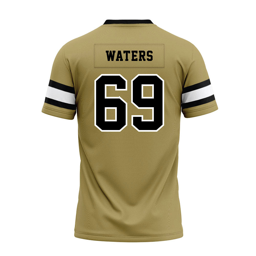 Ferrum - NCAA Football : Caleb Waters - Olive Premium Football Jersey-1