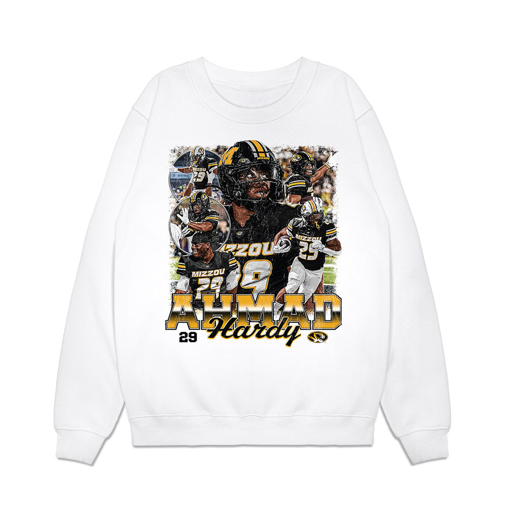 Missouri - NCAA Football : Ahmad Hardy - Collage Premium Crewneck Sweatshirt-0