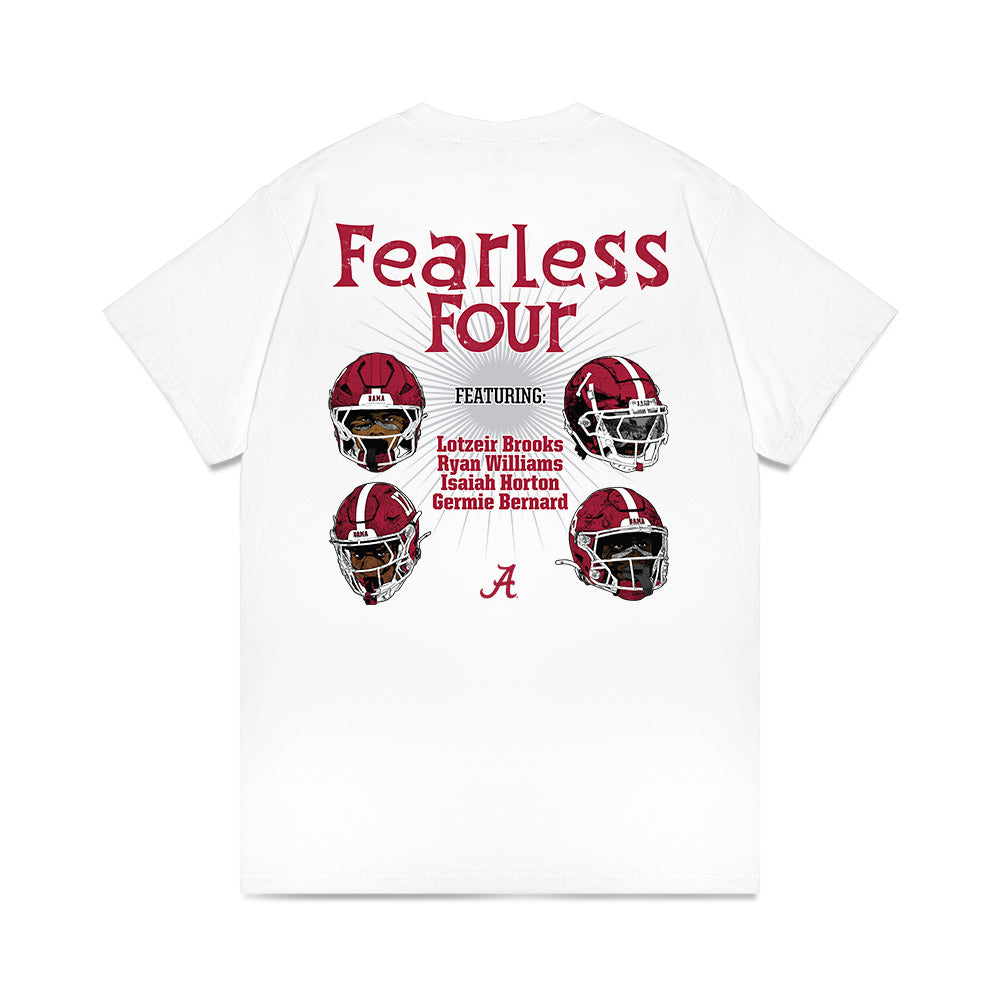 Alabama - NCAA Football : - Fearless Four Comfort Colors T-Shirt-1