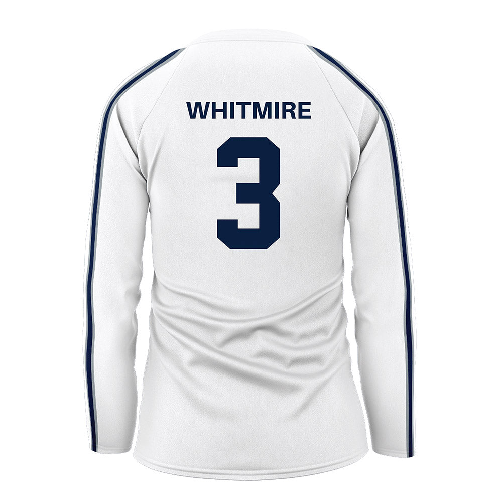 Penn State - NCAA Women's Volleyball : Danielle Whitmire - White Volleyball Jersey-1