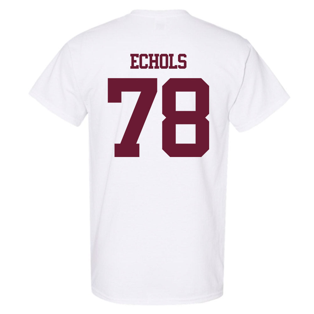 Texas A&M - NCAA Football : Coen Echols - Statement Shersey T-Shirt-1