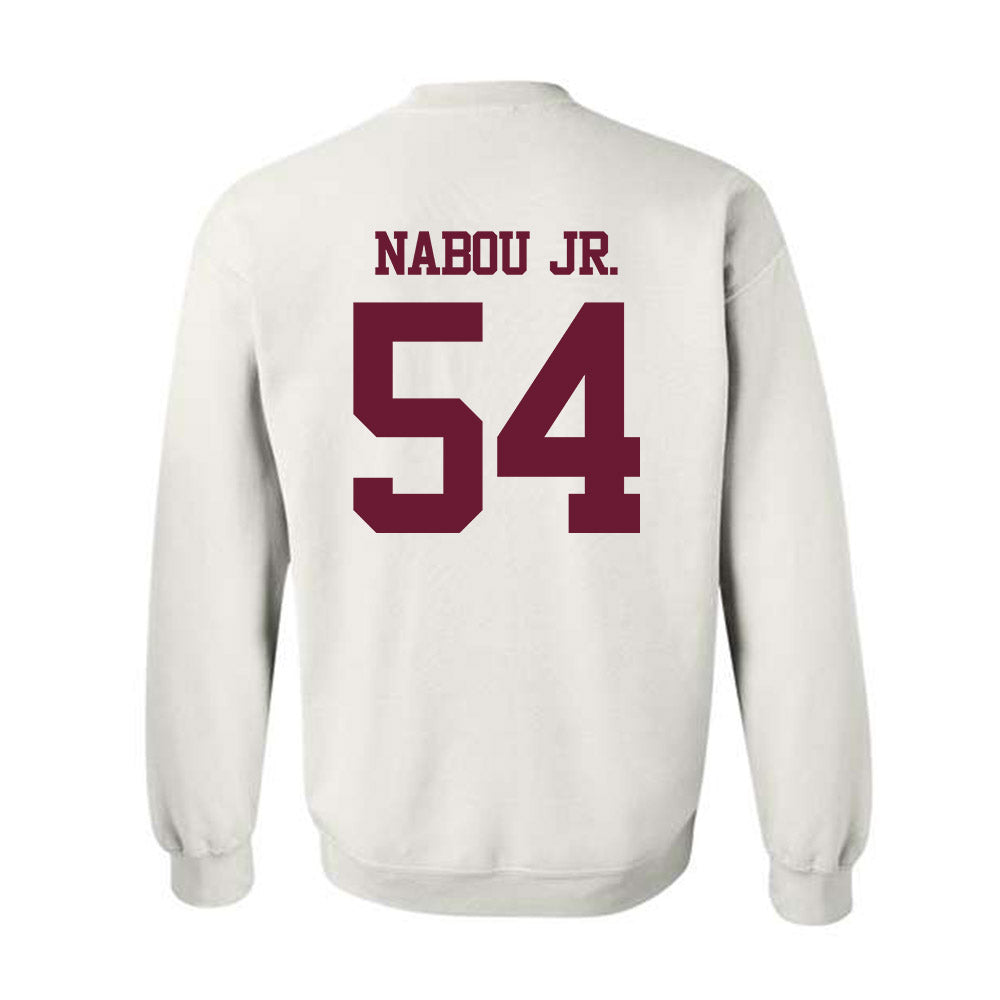 Texas A&M - NCAA Football : Mark Nabou Jr. - Statement Shersey Crewneck Sweatshirt-1