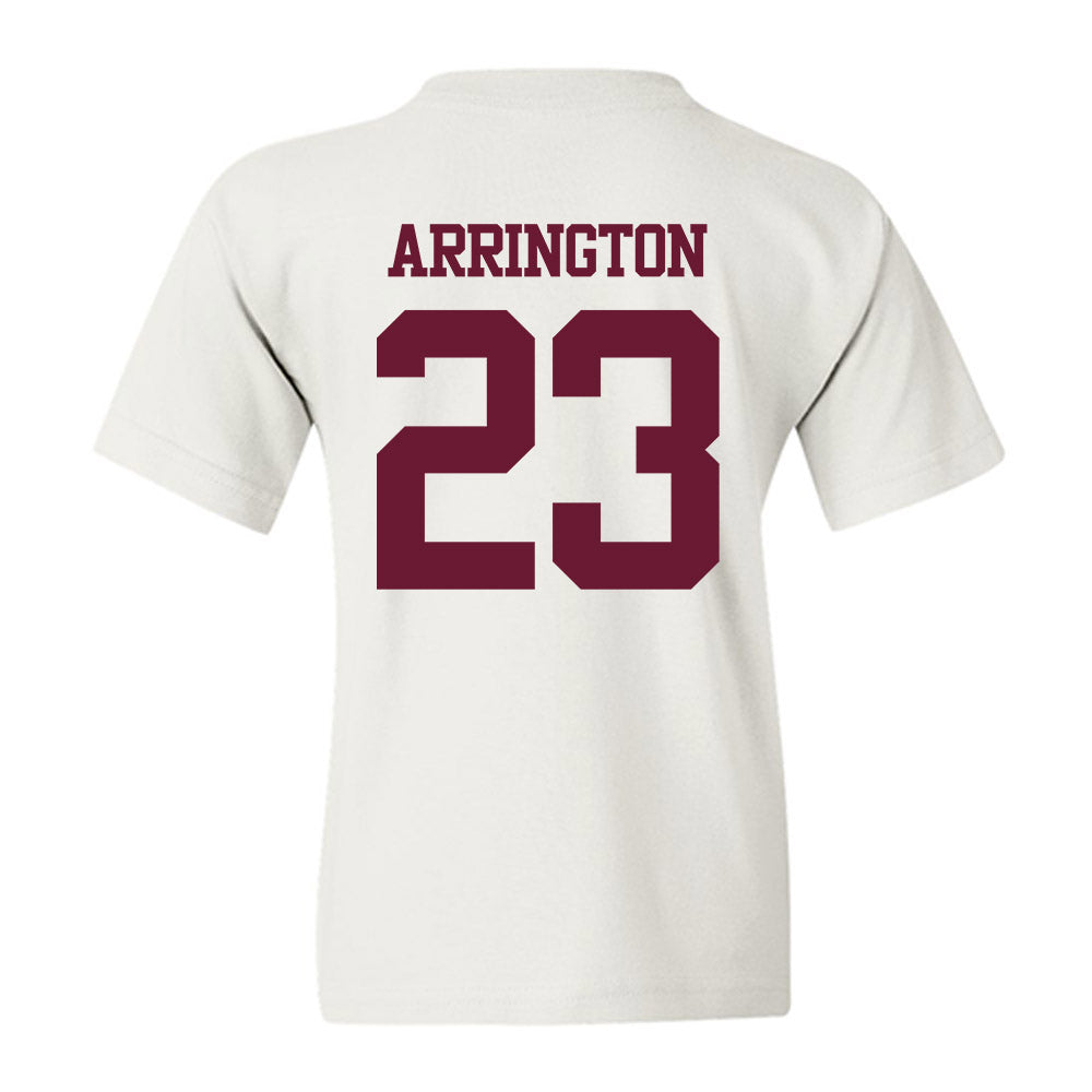 Texas A&M - NCAA Football : Brandon Arrington - Statement Shersey Youth T-Shirt-1
