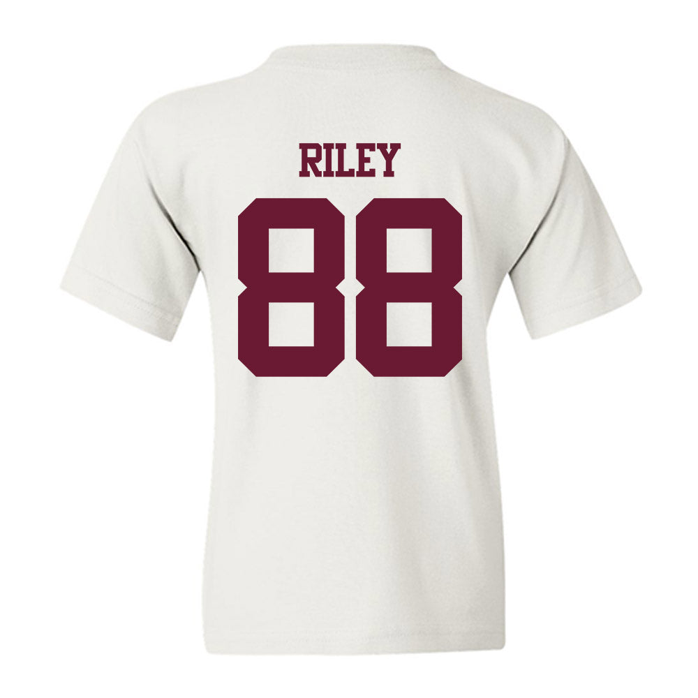 Texas A&M - NCAA Football : Micah Riley - Statement Shersey Youth T-Shirt-1