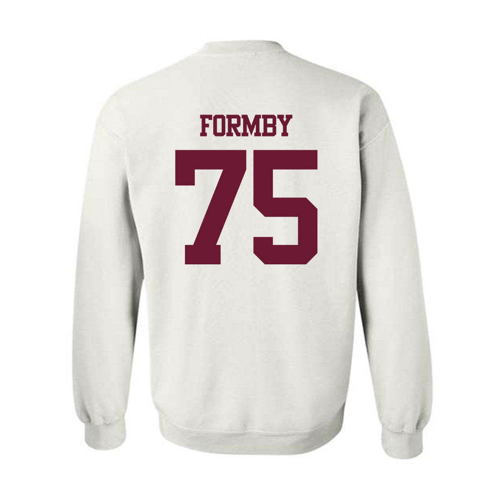 Texas A&M - NCAA Football : Wilkin Formby - Statement Shersey Crewneck Sweatshirt-1