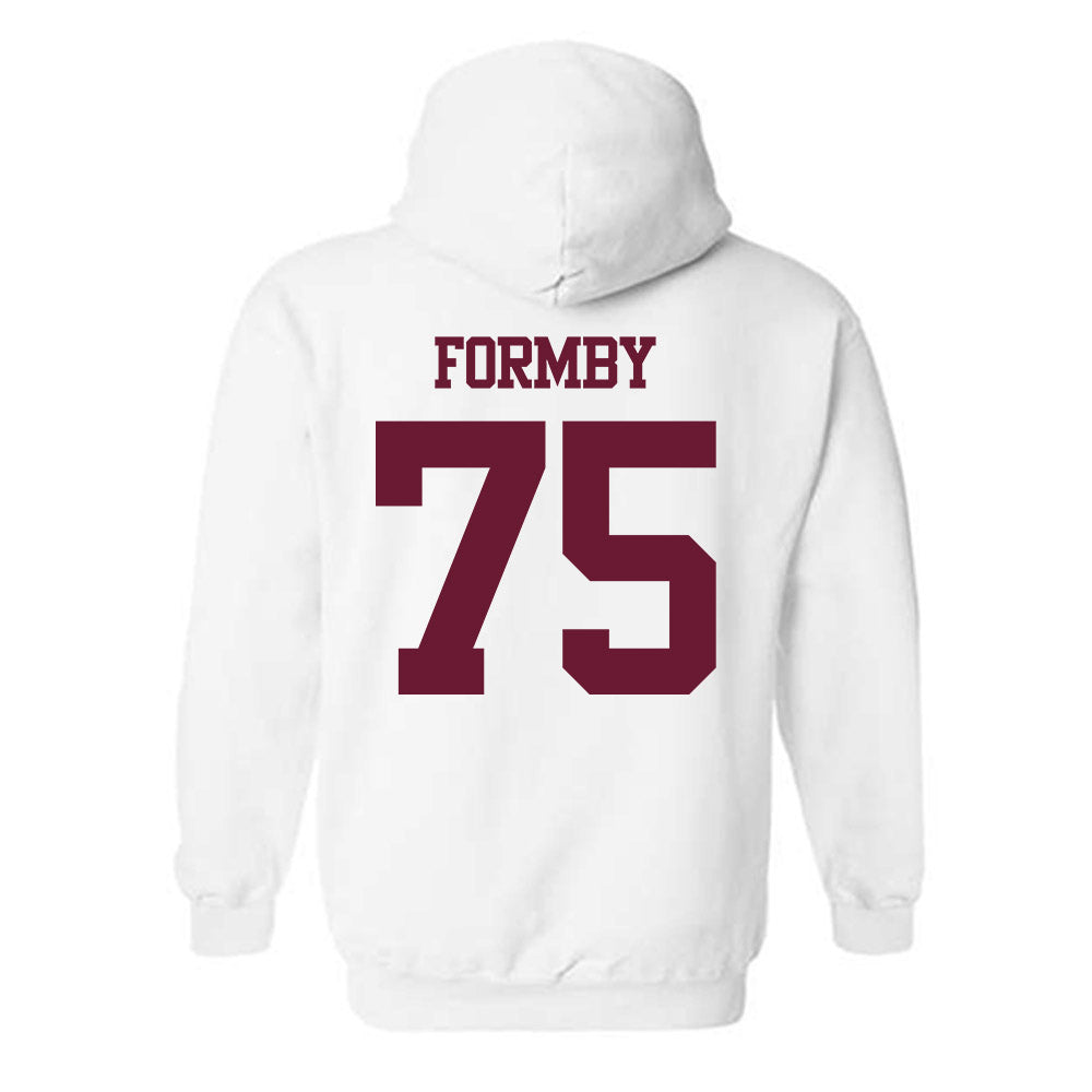 Texas A&M - NCAA Football : Wilkin Formby - Statement Shersey Hooded Sweatshirt-1