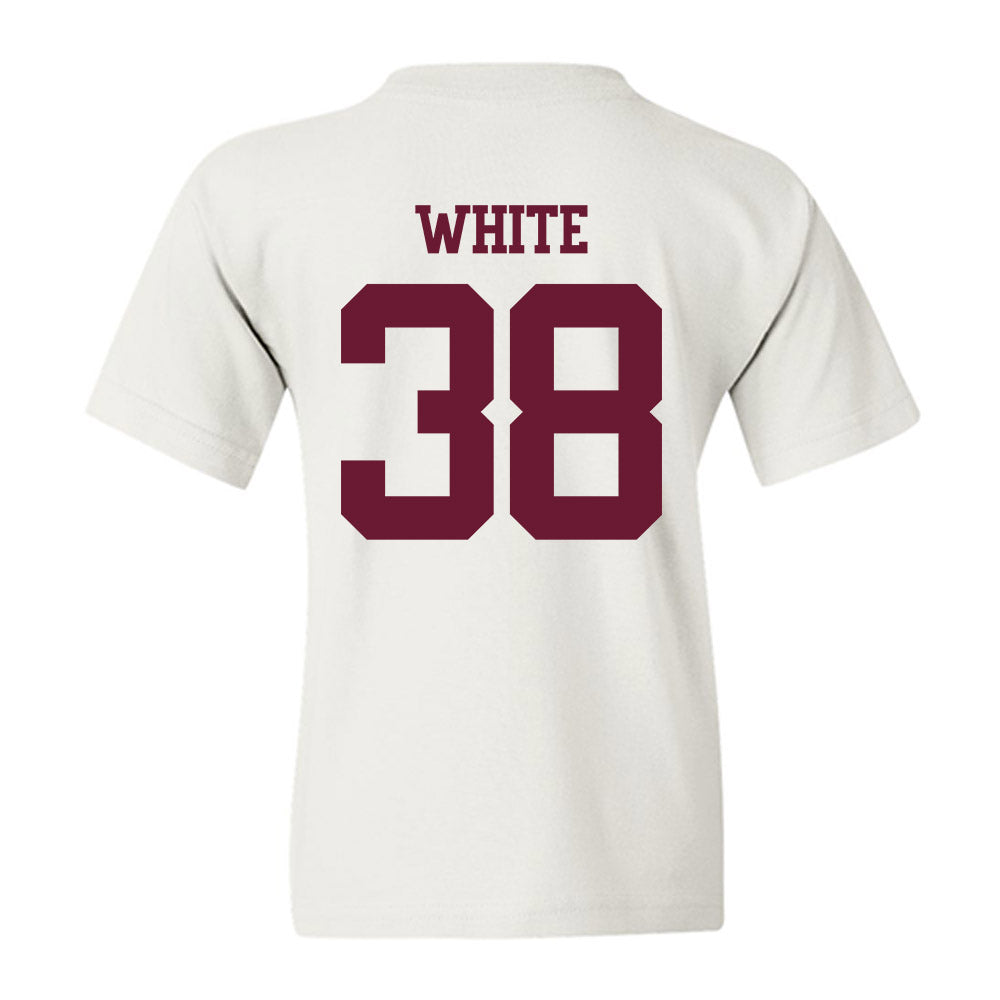 Texas A&M - NCAA Football : Jared White - Statement Shersey Youth T-Shirt-1