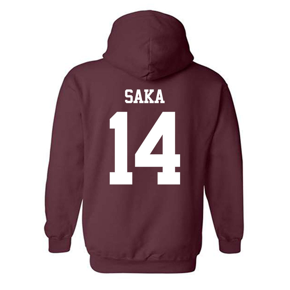 Texas A&M - NCAA Football : Anto Saka - Statement Shersey Hooded Sweatshirt-1