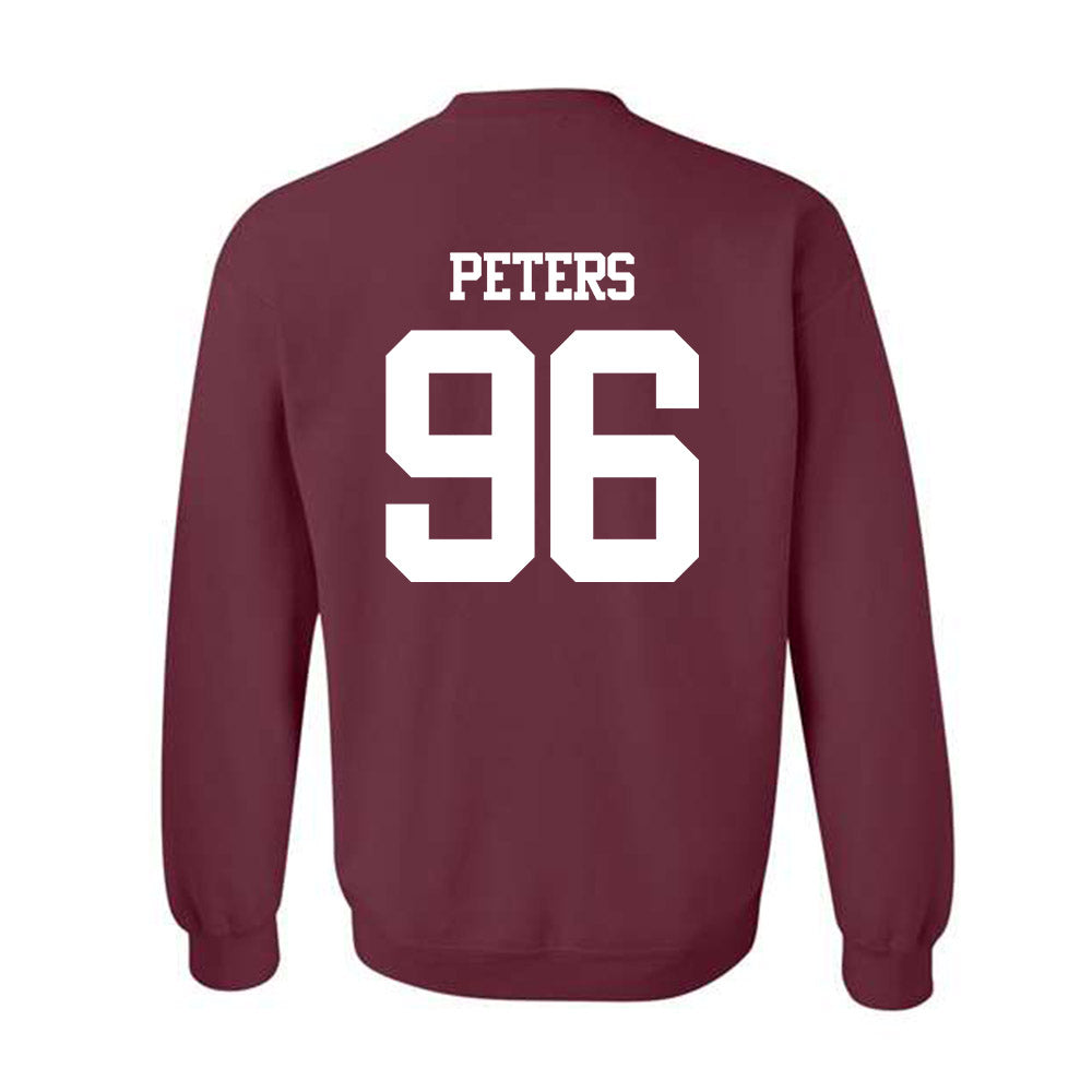 Texas A&M - NCAA Football : Waylon Peters - Statement Shersey Crewneck Sweatshirt-1