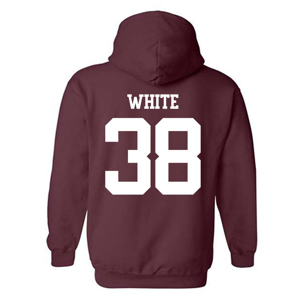 Texas A&M - NCAA Football : Jared White - Statement Shersey Hooded Sweatshirt-1