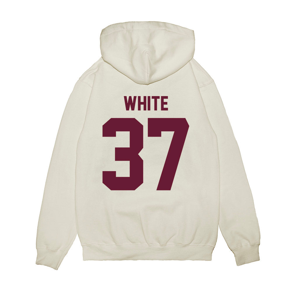 Texas A&M - NCAA Football : Tyler White - Vintage Premium Hooded Sweatshirt-1