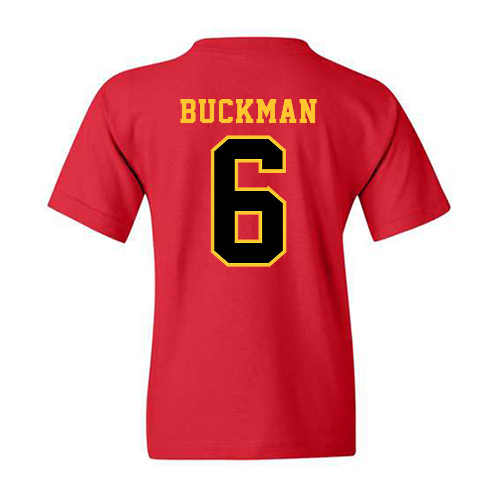 Ferris State - NCAA Women's Soccer : Haley Buckman - Replica Shersey Youth T-Shirt-1