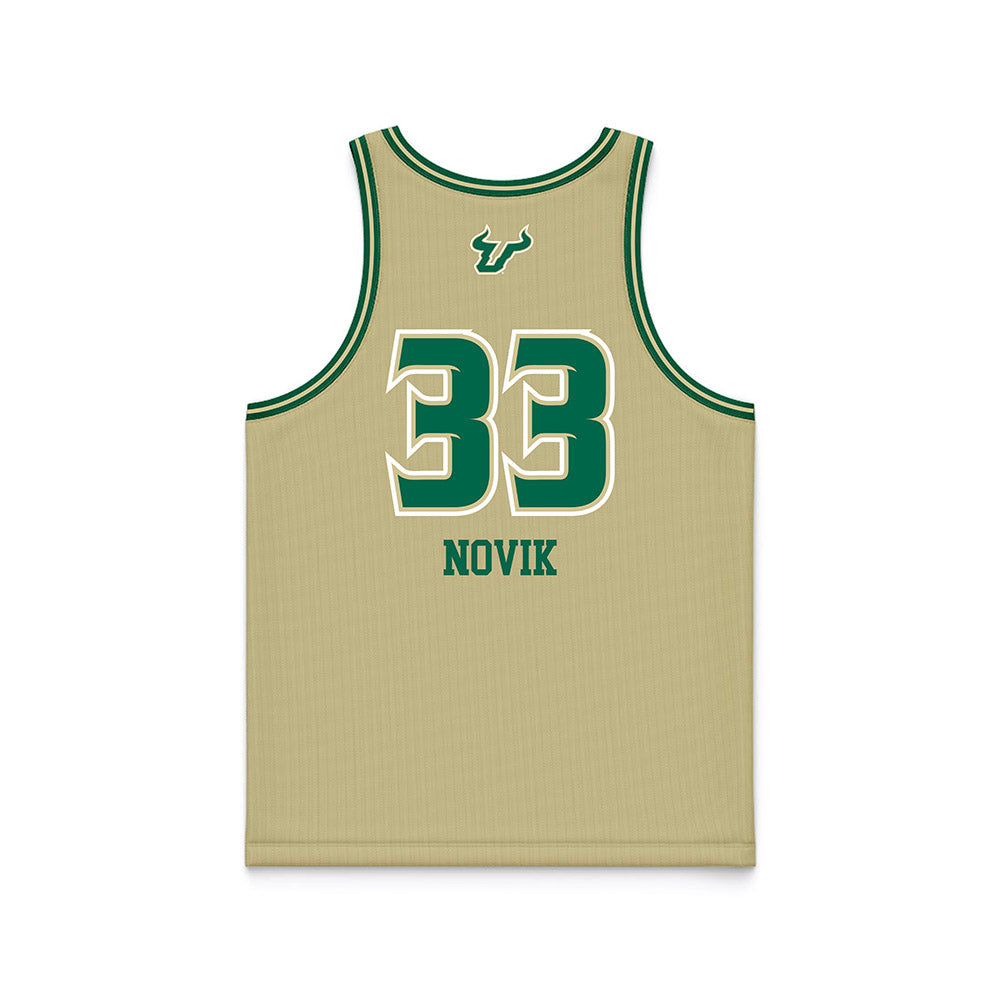 USF - NCAA Women's Basketball : Katsiaryna Novik - Sand Basketball Jersey-1