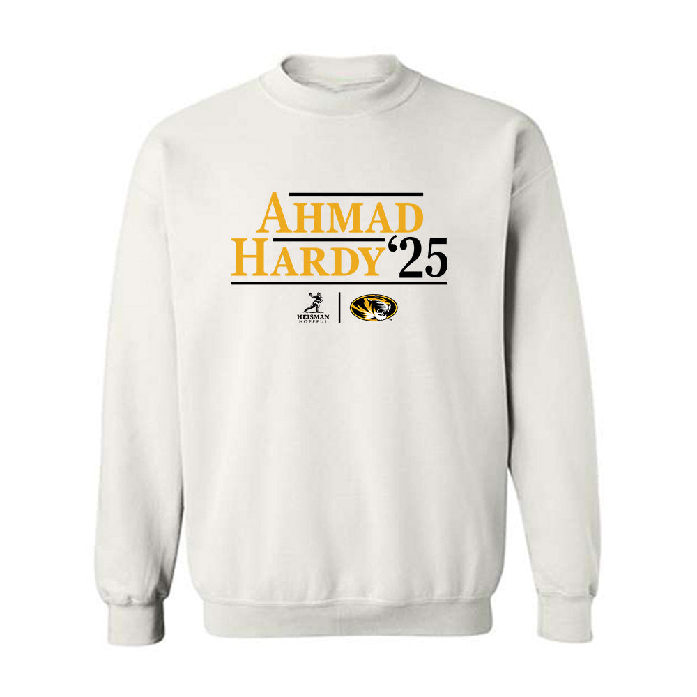 Missouri - NCAA Football : Ahmad Hardy - Heisman Campaign Crewneck Sweatshirt-0