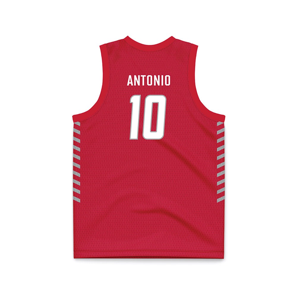 New Mexico - NCAA Women's Basketball : Cacia Antonio - Red Basketball Jersey-1