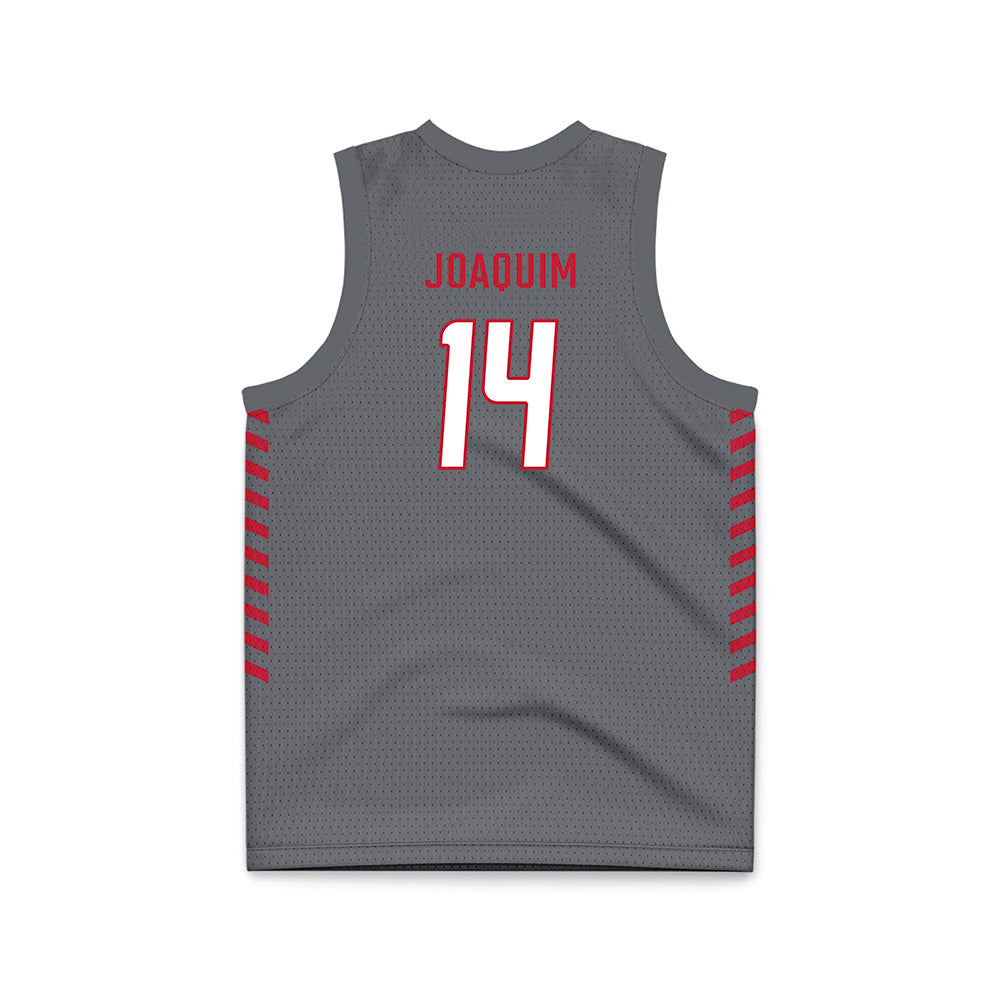 New Mexico - NCAA Women's Basketball : Hulda Joaquim - Anthracite Basketball Jersey-1