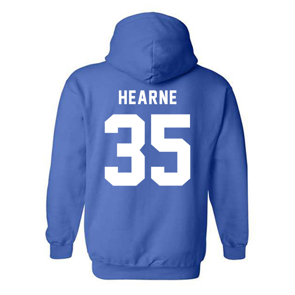 Buffalo - NCAA Women's Basketball : Layla Hearne - Buffalo vs Everybody Hooded Sweatshirt-1