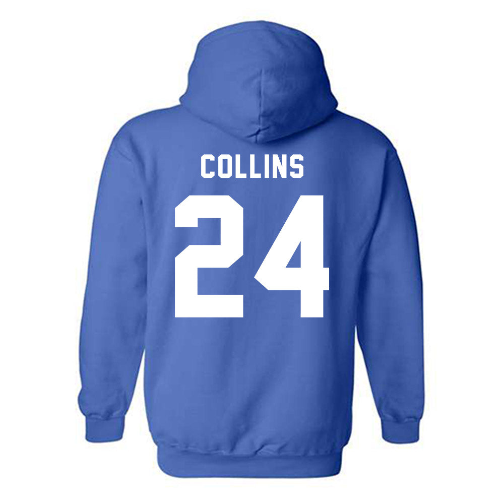 Buffalo - NCAA Women's Volleyball : Reese Collins - Buffalo vs Everybody Hooded Sweatshirt-1