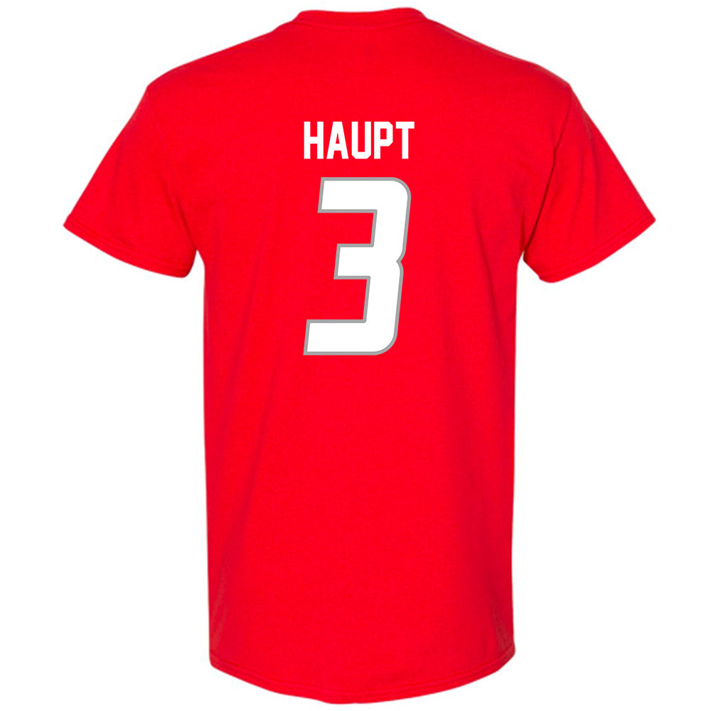 New Mexico - NCAA Men's Basketball : Luke Haupt - Classic Shersey T-Shirt-1