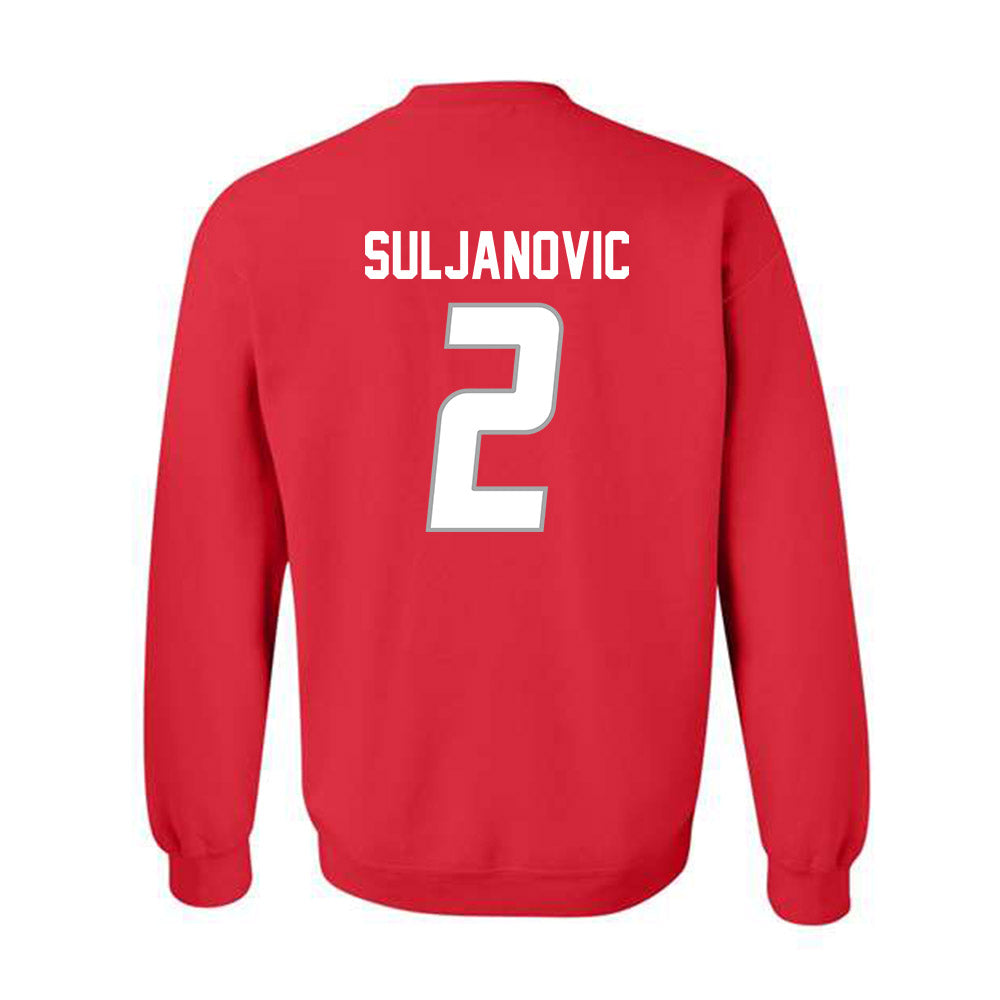 New Mexico - NCAA Men's Basketball : Imran Suljanovic - Classic Shersey Crewneck Sweatshirt-1