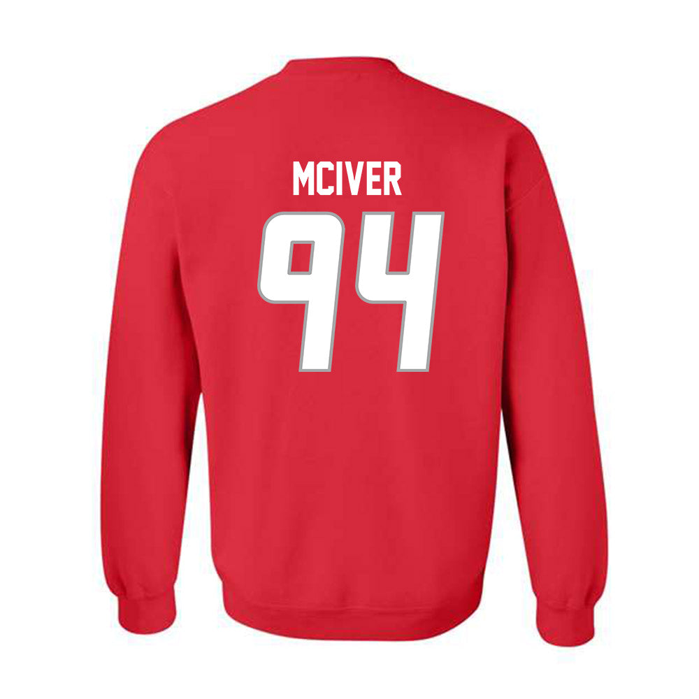 New Mexico - NCAA Football : Jalen McIver - Classic Shersey Crewneck Sweatshirt-1