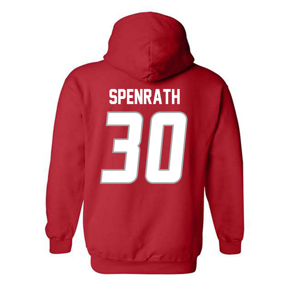 New Mexico - NCAA Baseball : Reed Spenrath - Classic Shersey Hooded Sweatshirt-1
