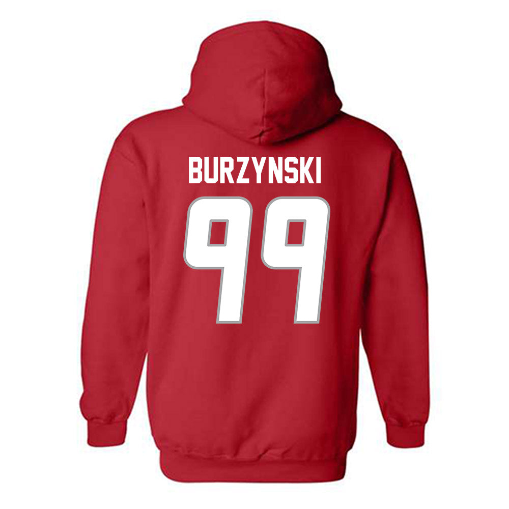 New Mexico - NCAA Football : Jack Burzynski - Classic Shersey Hooded Sweatshirt-1