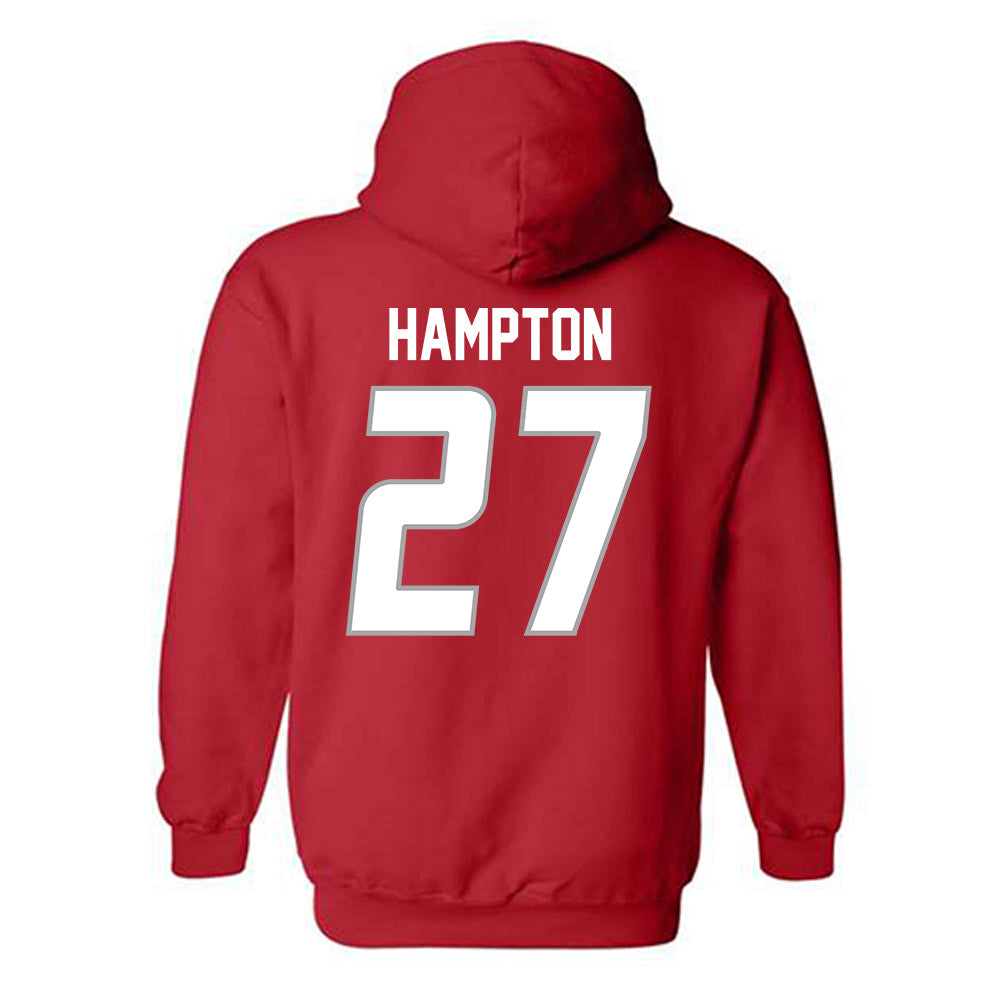 New Mexico - NCAA Football : Brannon Hampton - Classic Shersey Hooded Sweatshirt-1