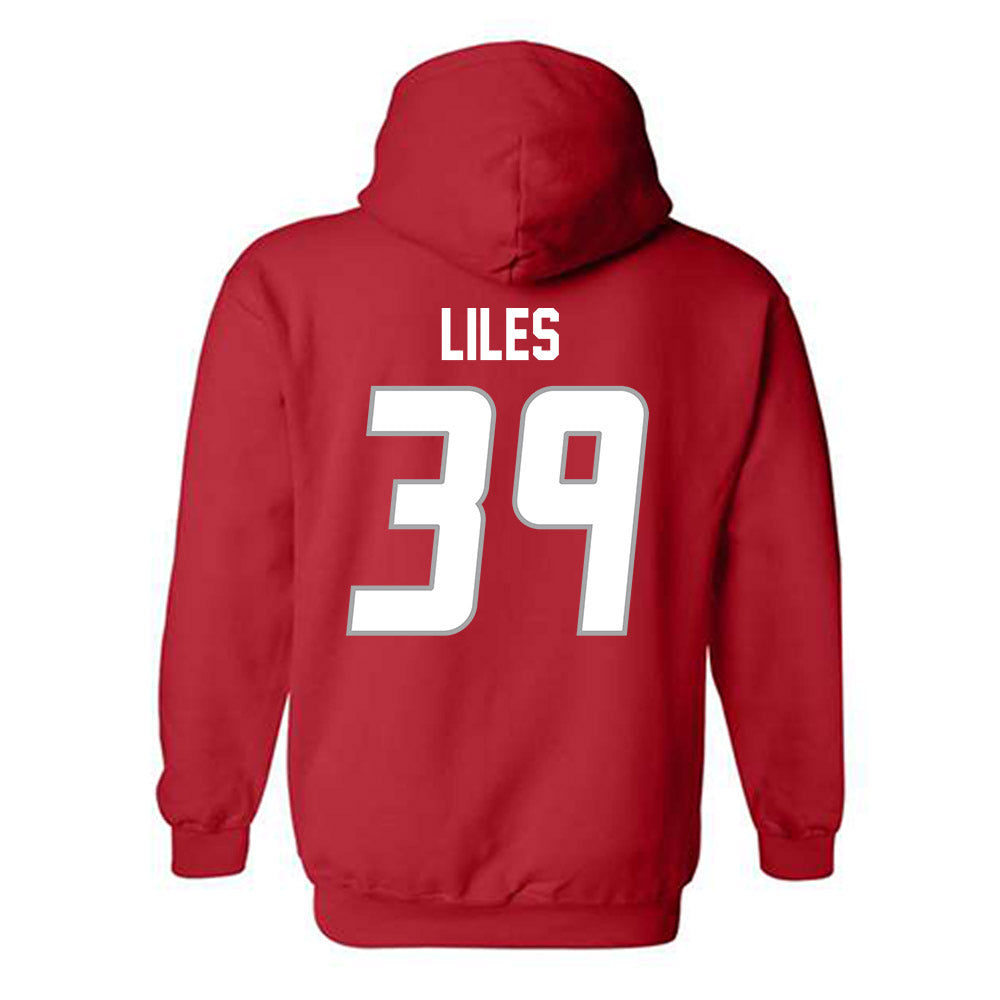 New Mexico - NCAA Football : Jaron Liles - Classic Shersey Hooded Sweatshirt-1