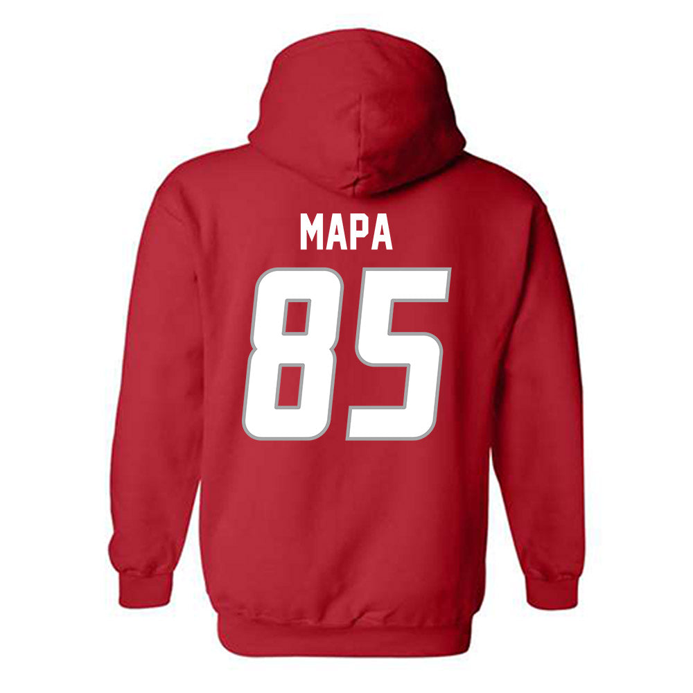 New Mexico - NCAA Football : Simon Mapa - Classic Shersey Hooded Sweatshirt-1