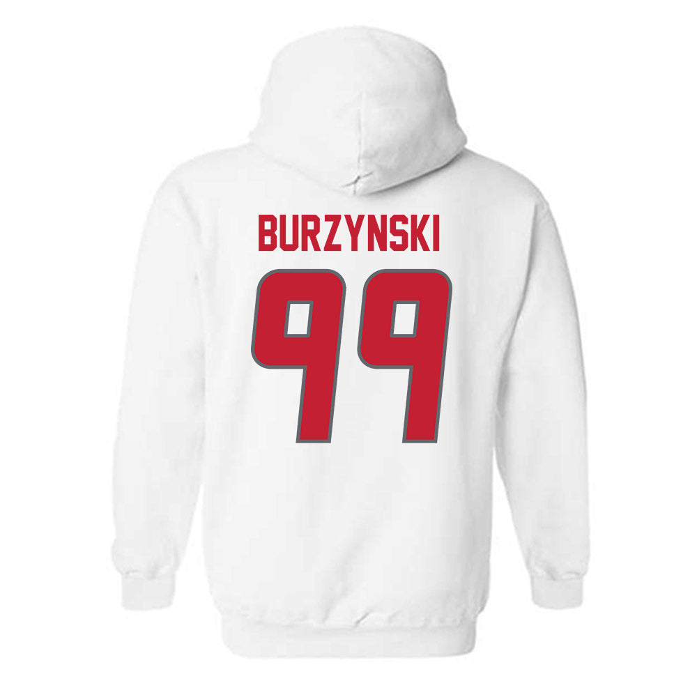 New Mexico - NCAA Football : Jack Burzynski - Classic Shersey Hooded Sweatshirt-1