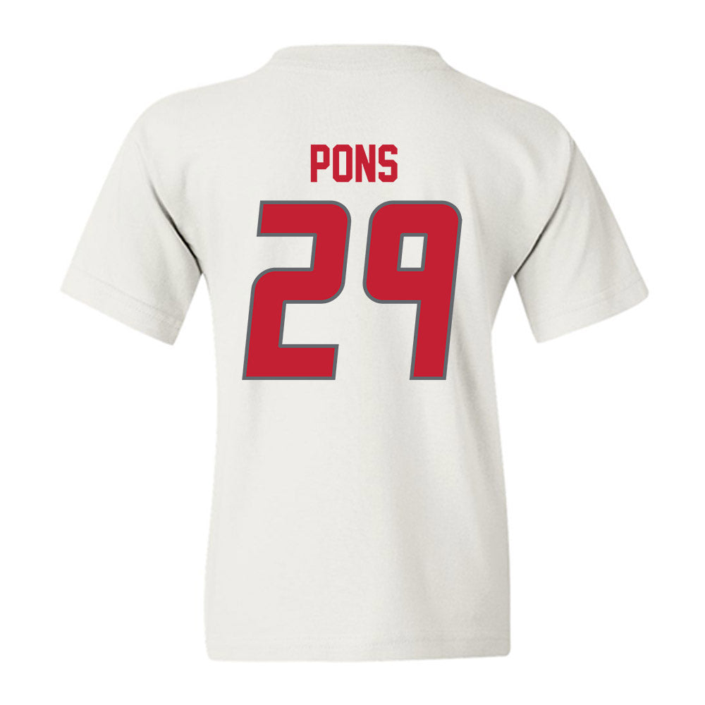New Mexico - NCAA Men's Basketball : Timeo Pons - Classic Shersey Youth T-Shirt-1