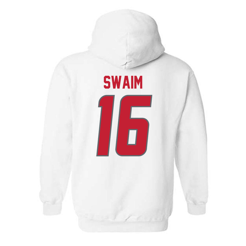 New Mexico - NCAA Football : Mercury Swaim - Classic Shersey Hooded Sweatshirt-1