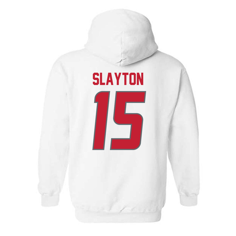 New Mexico - NCAA Football : Xavier Slayton - Classic Shersey Hooded Sweatshirt-1