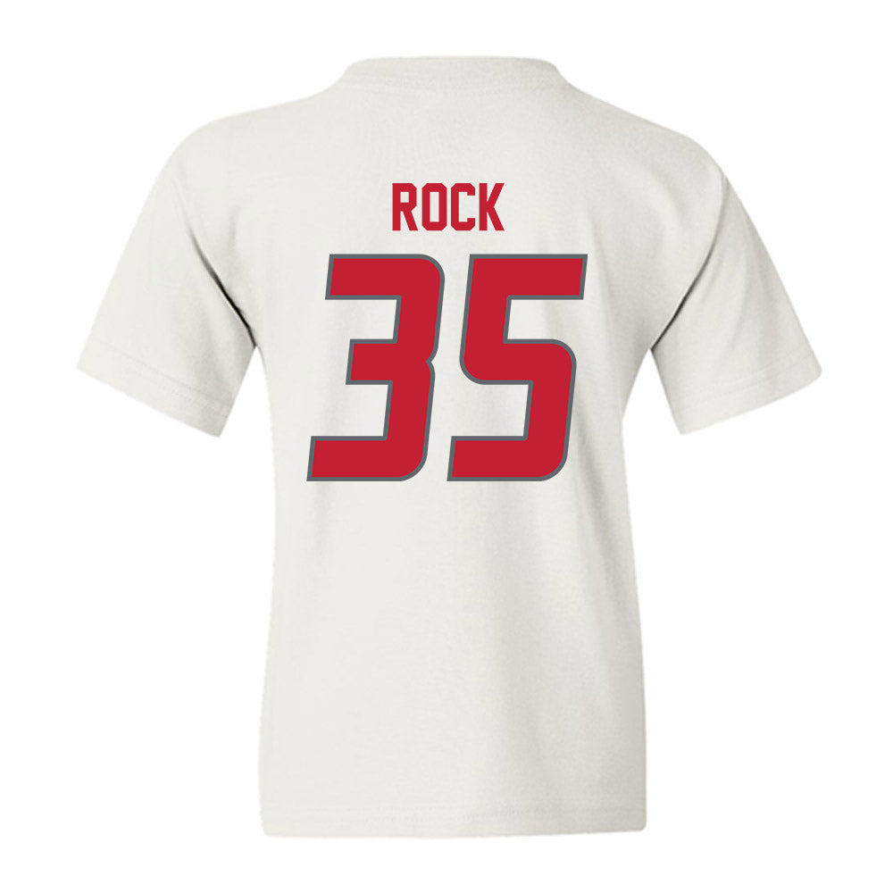 New Mexico - NCAA Men's Basketball : JT Rock - Classic Shersey Youth T-Shirt-1