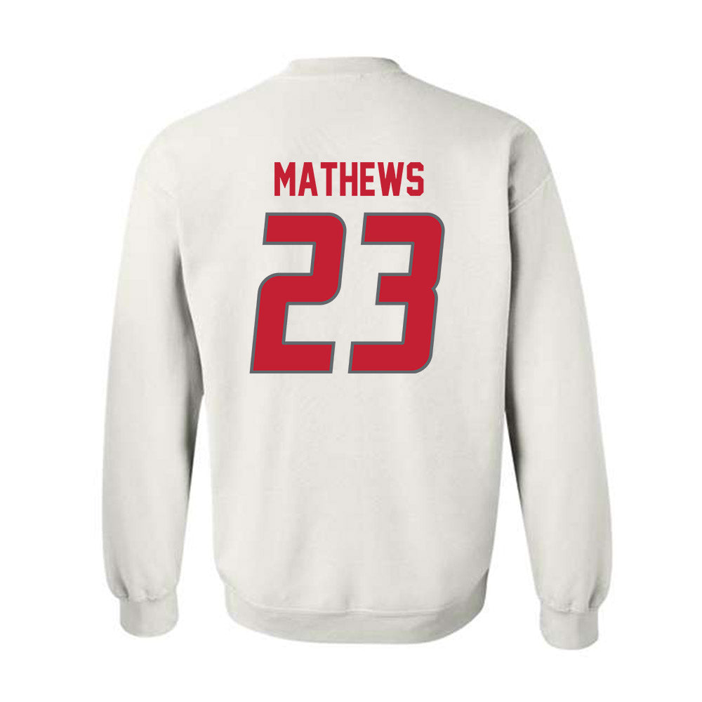 New Mexico - NCAA Football : Cameron Mathews - Classic Shersey Crewneck Sweatshirt-1